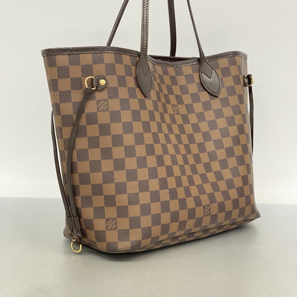 Louis Vuitton Damier Neverfull MM Tote Bag N51105 Ebene Women's - Picture 2 of 13